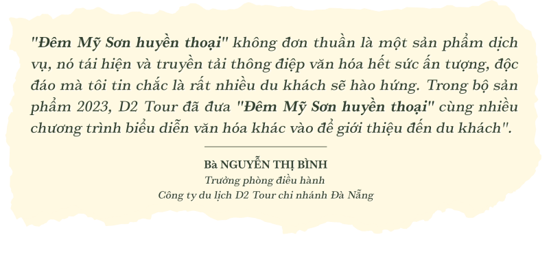 Longform | "Đêm Mỹ Sơn huyền thoại": Sản phẩm du lịch bền vững