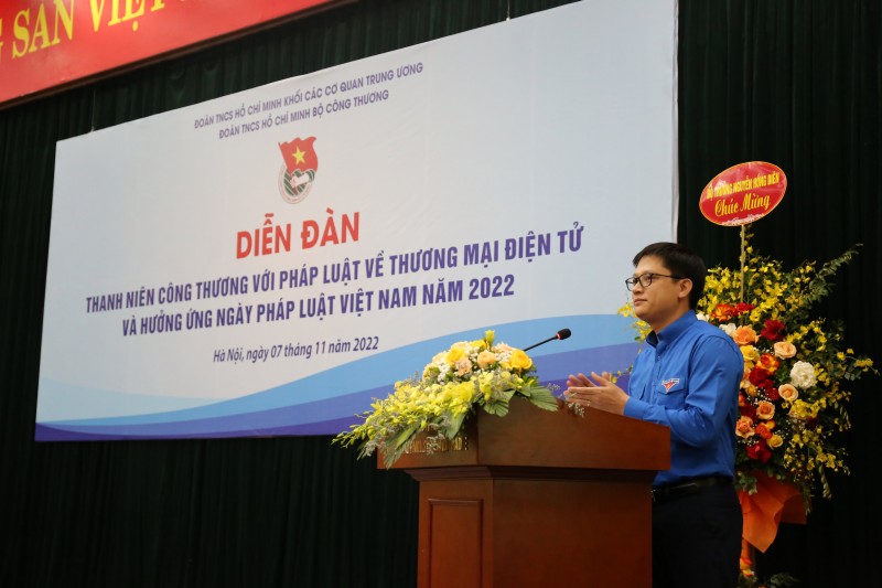 Diễn đàn Thanh niên Công Thương với pháp luật về thương mại điện tử