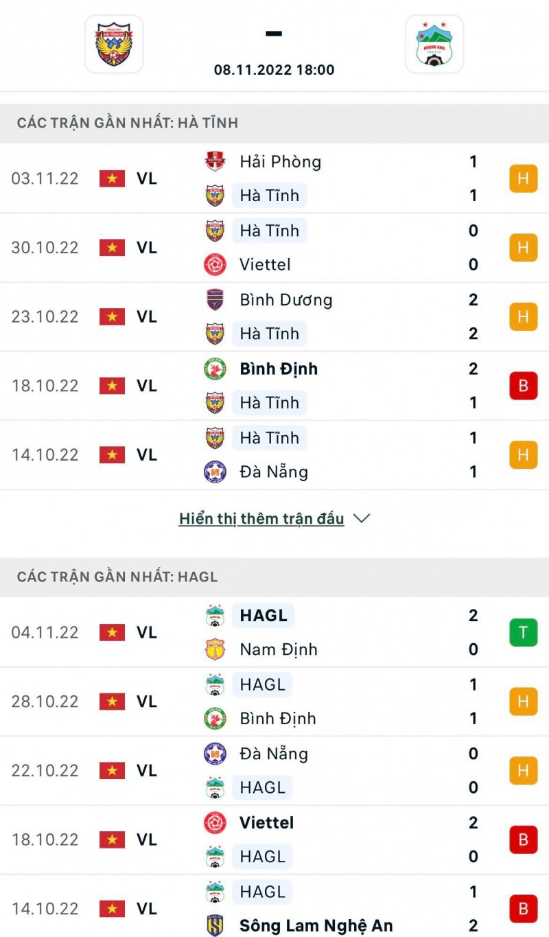 Link xem trực tiếp trận Hà Tĩnh - Hoàng Anh Gia Lai (18h00 ngày 8/11), V-League: Cuộc chiến trụ hạng