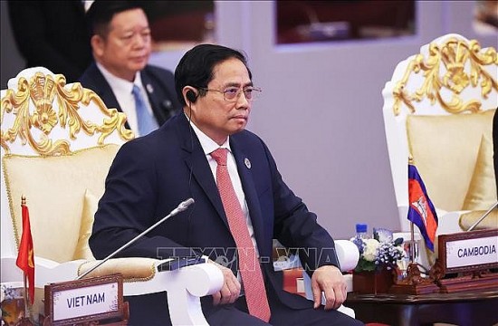 Thủ tướng Phạm Minh Chính và lãnh đạo các nước ASEAN đối thoại với Đại hội đồng Liên nghị viện ASEAN