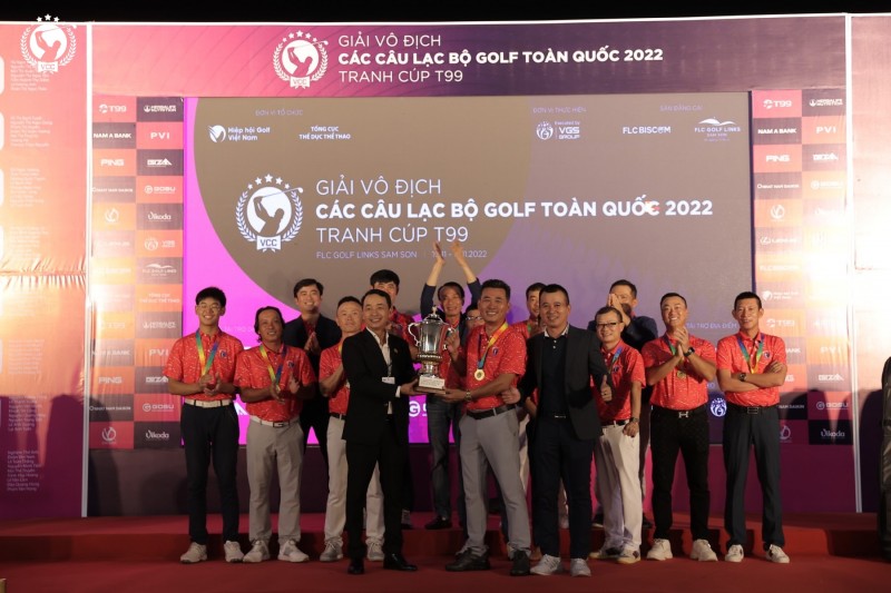 Ai là nhà vô địch giải các câu lạc bộ Golf toàn quốc 2022?