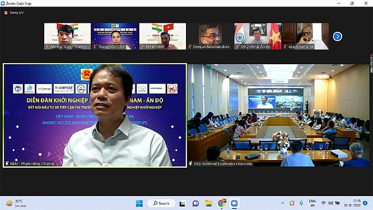 Lần đầu tiên diễn ra “Diễn đàn khởi nghiệp Việt Nam - Ấn Độ”