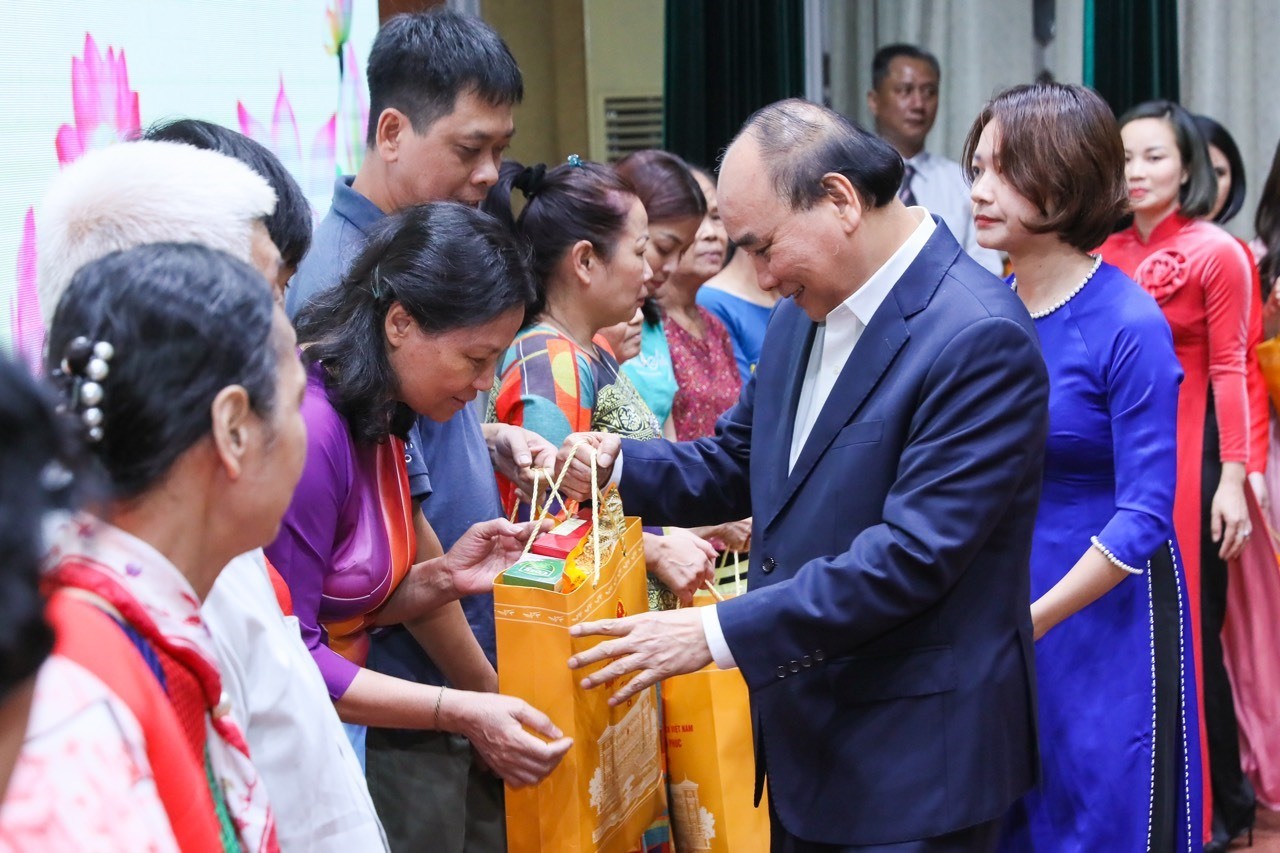 Lãnh đạo Đảng, Nhà nước dự Ngày hội Đại đoàn kết toàn dân tộc