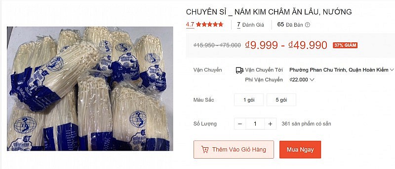 Nấm Trung Quốc tung hoành thị trường dân sinh