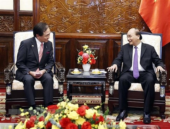 chu tich nuoc nguyen xuan phuc tiep thong doc tinh kanagawa nhat ban