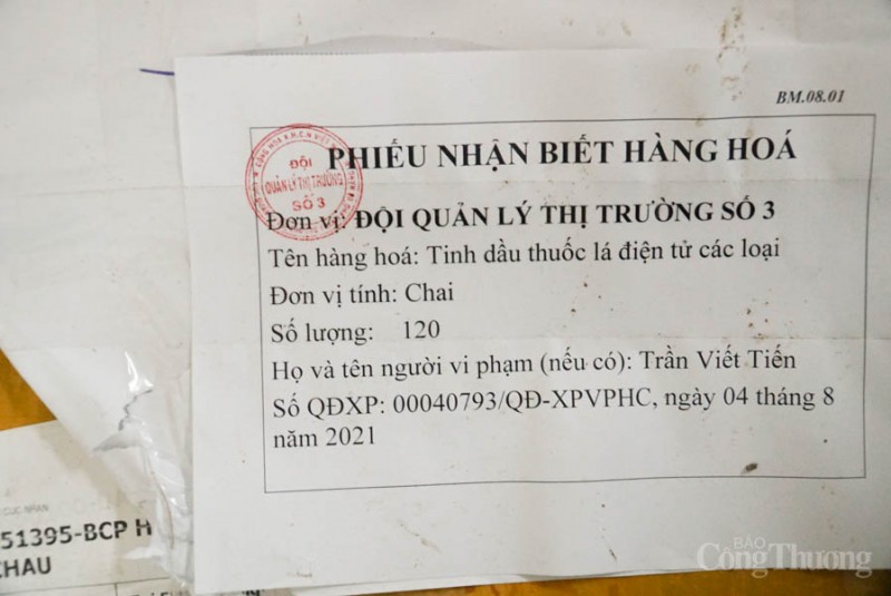 Đà Nẵng: Tiêu hủy hàng hóa vi phạm bị tịch thu trị giá hơn 876 triệu đồng