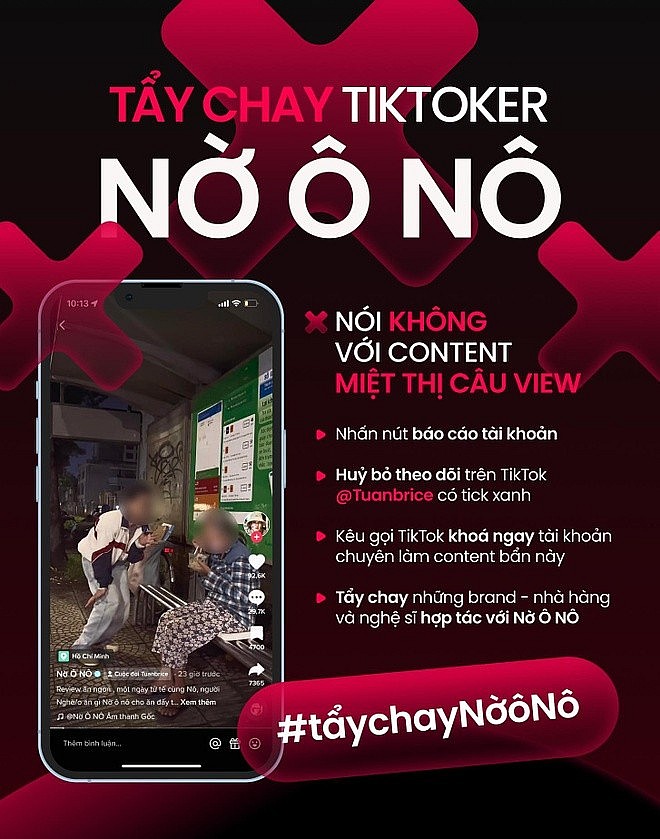 TikToker Nờ Ô Nô “miệt thị người nghèo” phải đối mặt với mức phạt gì của pháp luật?