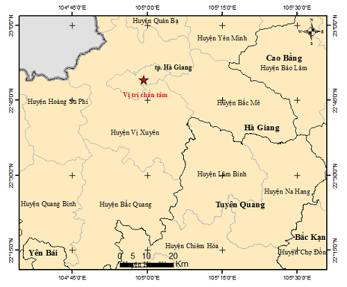 Động đất ở TP. Hà Giang nguy hiểm đến đâu?