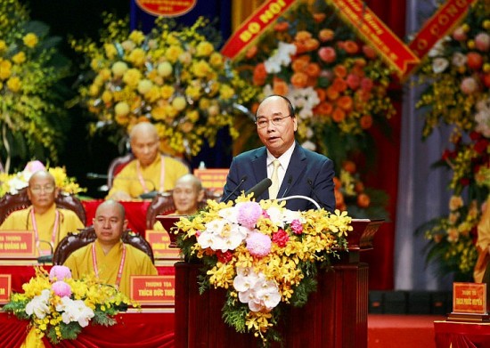 chu tich nuoc nguyen xuan phuc phat giao viet nam phat huy truyen thong ho quoc an dan