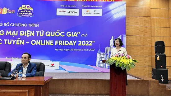 Công bố Tuần lễ thương mại điện tử quốc gia và Ngày mua sắm trực tuyến Online Friday 2022