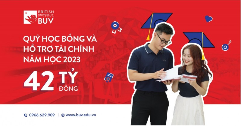 Quỹ học bổng BUV 2023 tiếp tục hành trình thắp sáng ước mơ