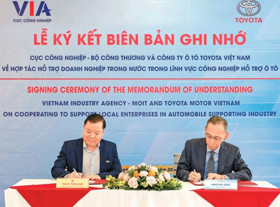 Toyota hợp tác thúc đẩy ngành công nghiệp hỗ trợ ôtô tại Việt Nam