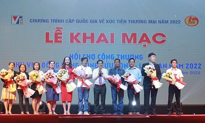 Khai mạc Hội chợ Công Thương khu vực Đồng bằng sông Cửu Long - Long An năm 2022