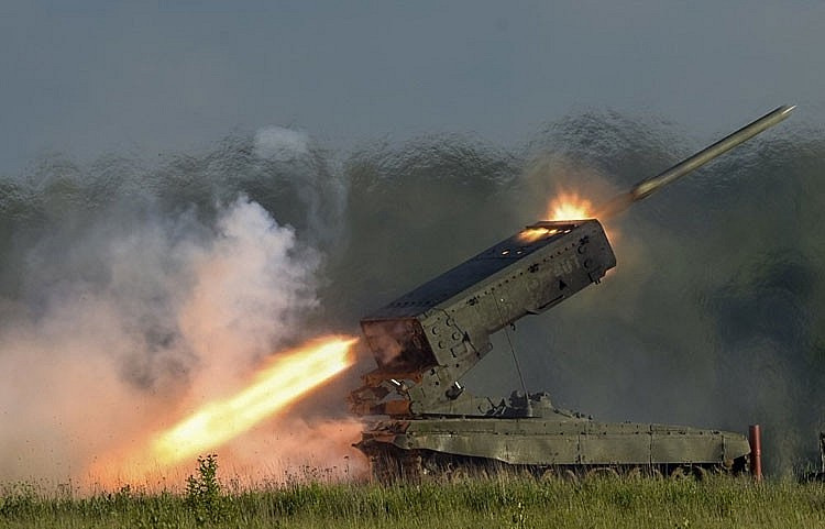 TOS-1: Vũ khí phi hạt nhân mạnh nhất của Nga ở chiến sự Ukraine
