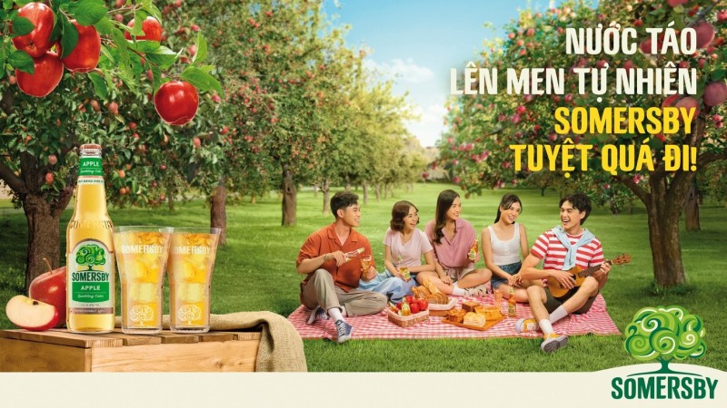 Somersby hứa hẹn những trải nghiệm nâng ly đáng nhớ