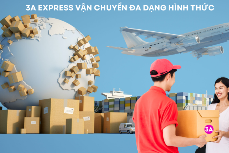 3A Express - công ty chuyển phát nhanh quốc tế uy tín hàng đầu