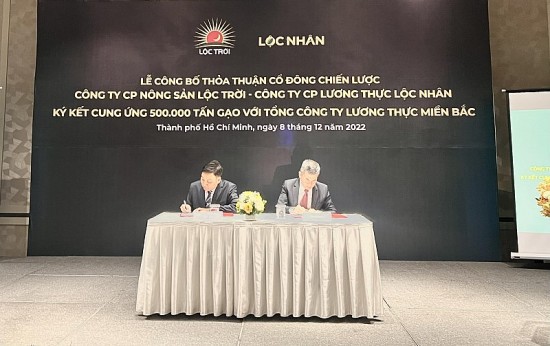 Lộc Nhân ký kết hợp tác cung ứng 500.000 tấn gạo với Vinafood1