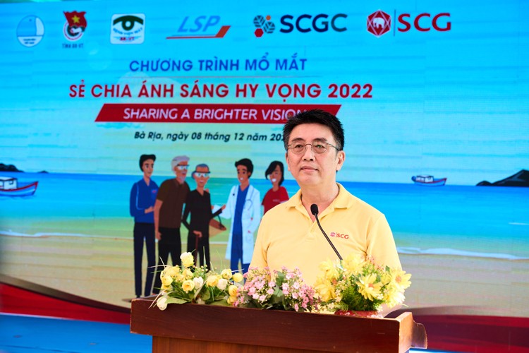 SCG hỗ trợ phẫu thuật đục thủy tinh thể cho bệnh nhân tại Bà Rịa - Vũng Tàu