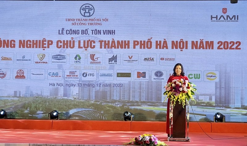 Tôn vinh 33 sản phẩm công nghiệp chủ lực thành phố Hà Nội năm 2022