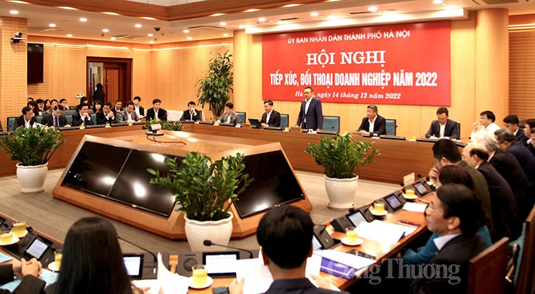 Hà Nội: Tiếp xúc, đối thoại với doanh nghiệp năm 2022