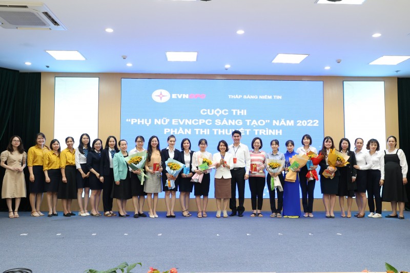 Tổng công ty Điện lực miền Trung tôn vinh tập thể nữ, cá nhân sáng tạo Tổng công ty Điện lực miền Trung tôn vinh tập thể nữ, cá nhân sáng tạo