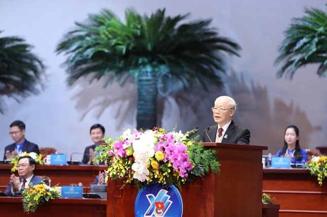 Phiên trọng thể Đại hội đại biểu toàn quốc Đoàn Thanh niên Cộng sản Hồ Chí Minh lần thứ XII