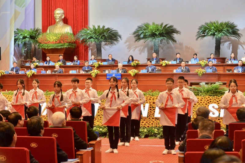 Phiên trọng thể Đại hội đại biểu toàn quốc Đoàn Thanh niên Cộng sản Hồ Chí Minh lần thứ XII