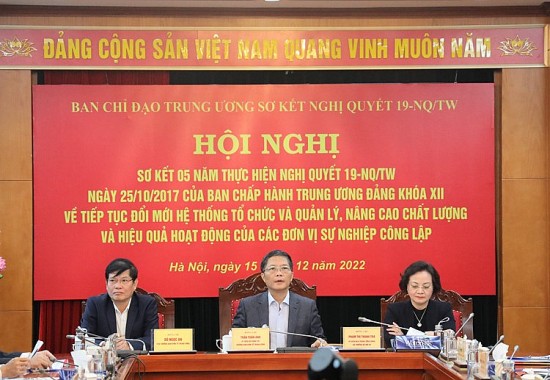 Số đơn vị sự nghiệp công lập giảm vượt mục tiêu của năm 2021