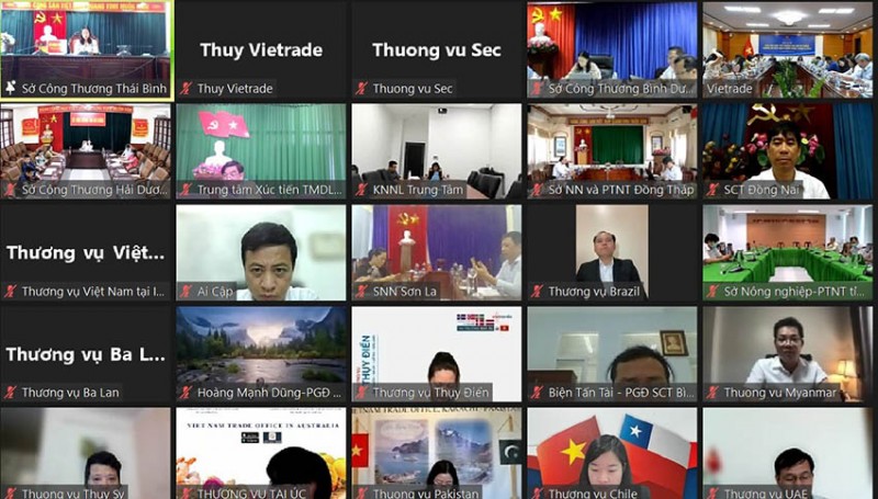 Tiếp tục phát huy hiệu quả công tác giao ban xúc tiến thương mại với hệ thống thương vụ