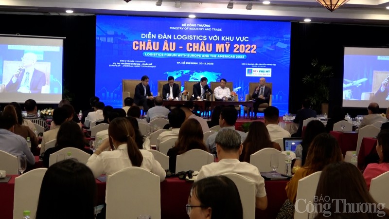 Diễn đàn logistics với khu vực châu Âu - châu Mỹ 2022: Liên kết mở kênh vận tải mới