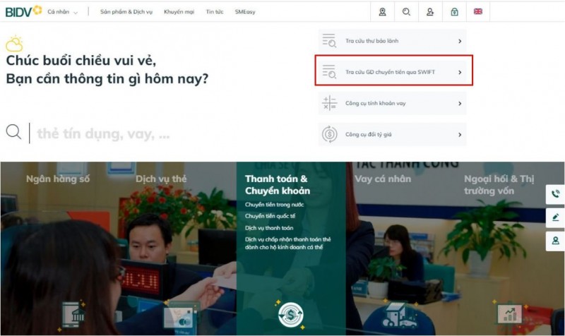 BIDV triển khai dịch vụ chuyển tiền quốc tế Swift Go