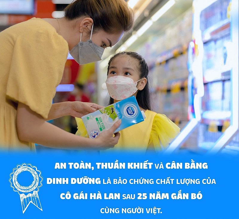 Sữa Cô Gái Hà Lan cam kết đem nguồn dinh dưỡng an toàn, tự nhiên thuần khiết