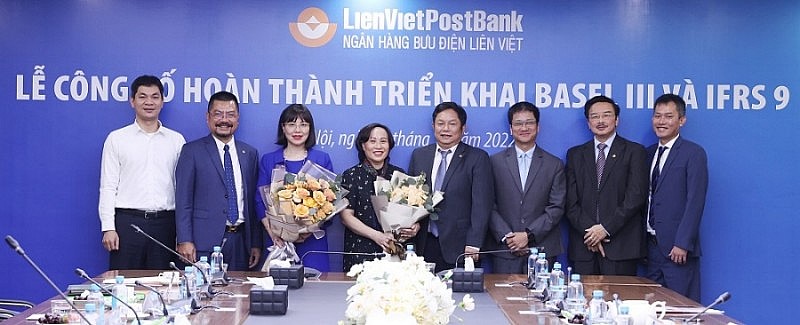 LienVietPostBank công bố hoàn thành Chuẩn mực quản trị rủi ro (Basel III) và Chuẩn mực kế toán quốc tế (IFRS 9).