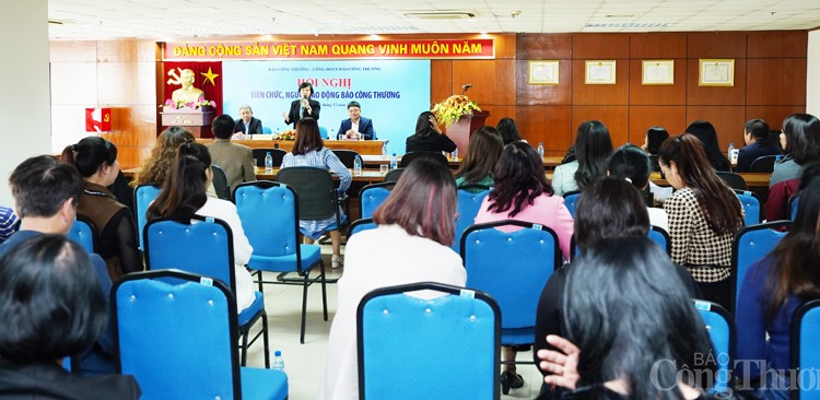 Báo Công Thương tổ chức Hội nghị viên chức, người lao động năm 2022