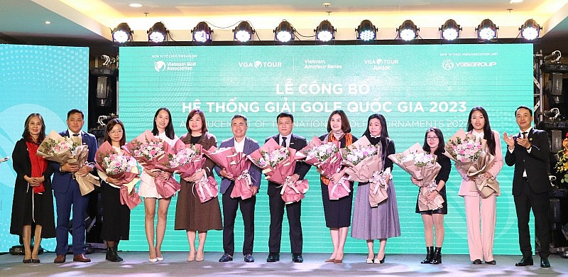 Hiệp hội Golf Việt Nam công bố lịch thi đấu 2023 và ra mắt phiên bản luật golf tiếng Việt