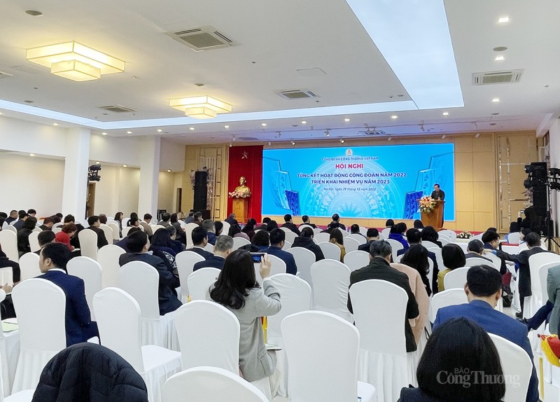 Công đoàn Công Thương Việt Nam: Tổng kết hoạt động công đoàn năm 2022, triển khai nhiệm vụ năm 2023