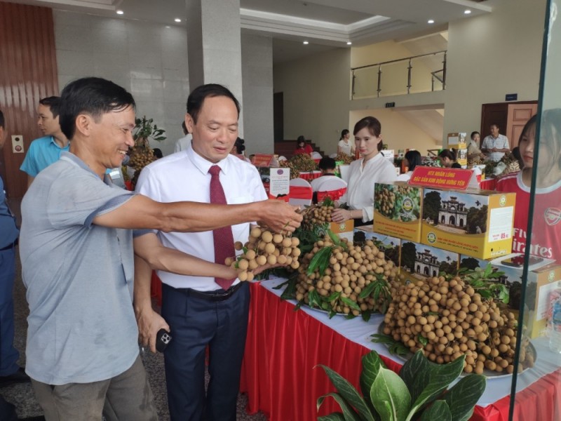 Xúc tiến tiêu thụ nhãn và Nông sản năm 2022 tại Hưng Yên