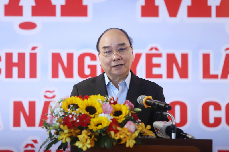 chu tich nuoc nguyen xuan phuc gap mat cac nguyen lanh dao quang nam thoi ky dau tai lap tinh