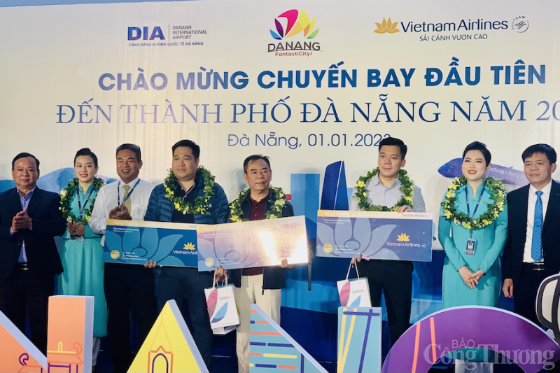 395 chuyến bay mang 58.000 khách du lịch đến thành phố Đà Nẵng dịp Tết Dương lịch 2023