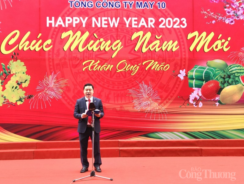 May 10 phát động thi đua năm 2023 với mục tiêu doanh thu đạt 4.500 tỷ đồng