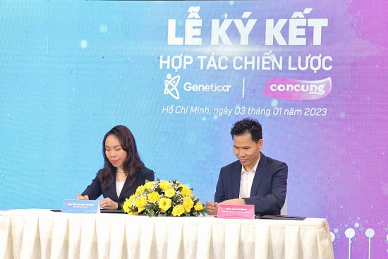 genetica hop tac voi con cung cung cap dich vu giai ma gen danh cho tre em
