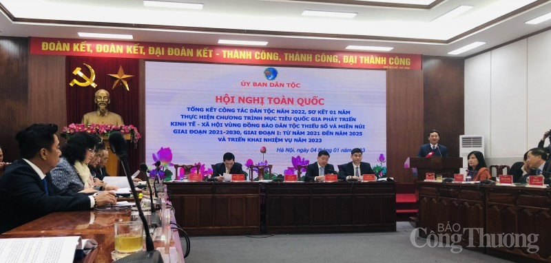 Hội nghị toàn quốc tổng kết công tác dân tộc năm 2022