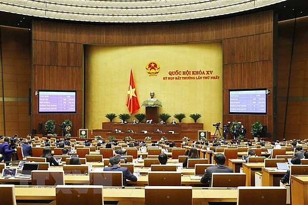 Thông cáo phiên khai mạc Kỳ họp bất thường lần thứ 2, Quốc hội khóa XV