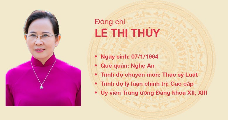 Đồng chí Lê Thị Thủy