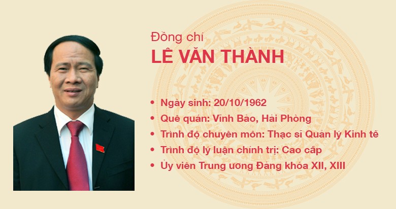 Đồng chí Lê Văn Thành