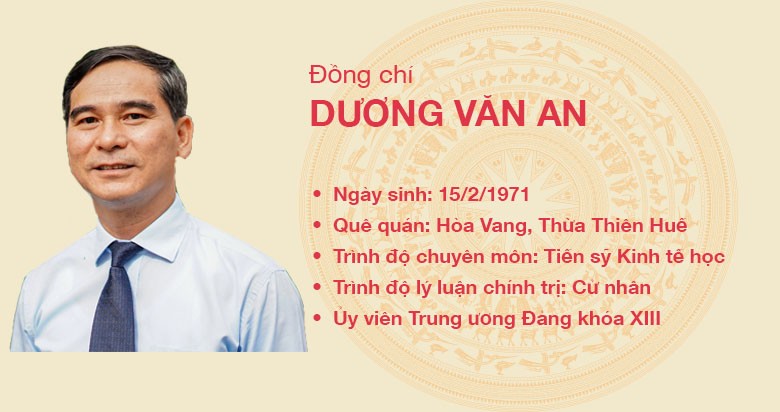 Đồng chí Dương Văn An