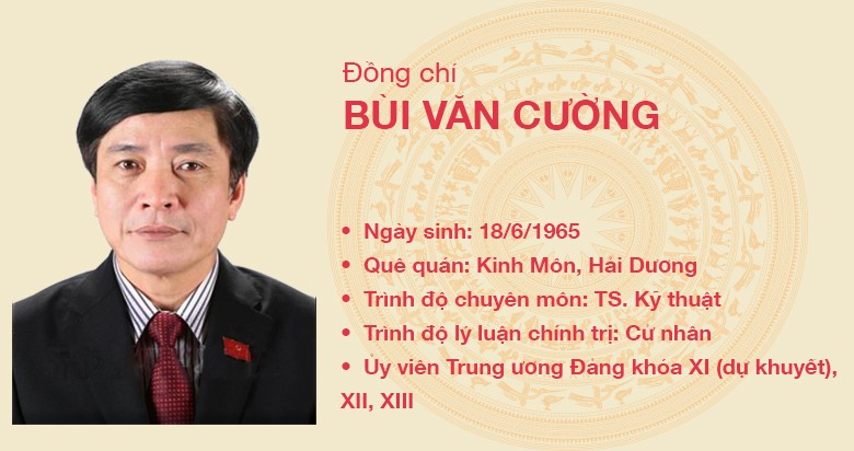 Đồng chí Bùi Văn Cường