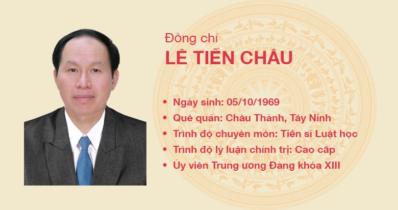 Đồng chí Lê Tiến Châu