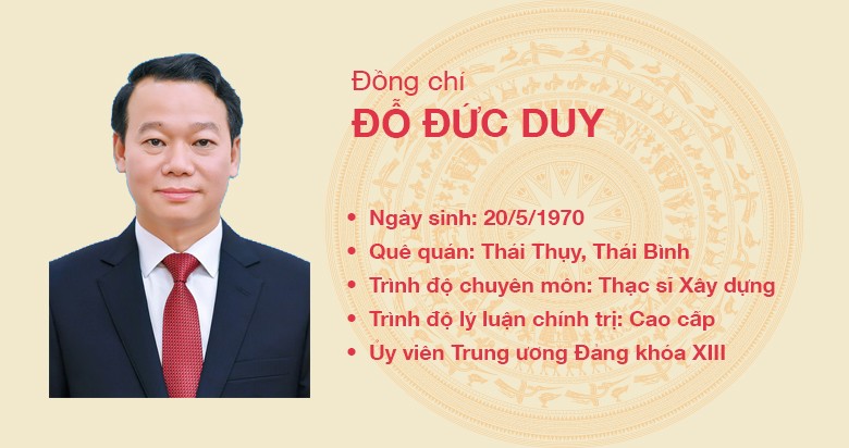 Đồng chí Đỗ Đức Duy