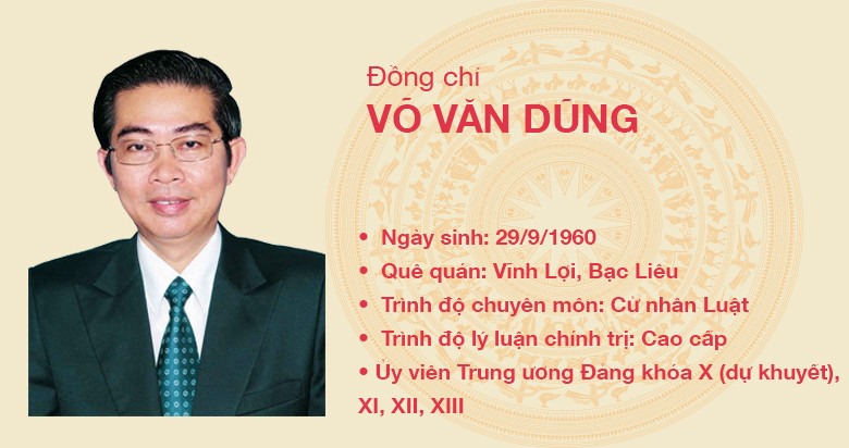 Đồng chí Võ Văn Dũng